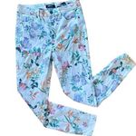 Buffalo David Bitton Women Pants Size 4 S Havana Jeans White Floral High Rise Photo 0
