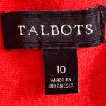Talbots  Holiday‎ Shift Dress Red 10 Photo 5