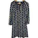 Moulinette Soeurs Anthropologie Moulinette‎ Soeurs Ellipses Mini Dress Navy /Cream / Green Size 2 Photo 1