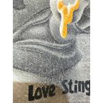 Y2K Winnie the Pooh Love Stings Crewneck size medium Gray Photo 4