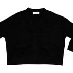 NWOT LESJOUR BLACK BUTTONED CARDIGAN BIZ Photo 2