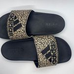 Adidas Adilette Comfort Slides black white unisex womens sz 6 Photo 3