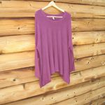 Eileen Fisher  Super Soft Burgundy Oversize Sweater Photo 2