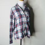 Abercrombie & Fitch Abercrombie Red Plaid Flannel PJ Top Photo 1