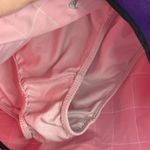 Nike Dri-Fit Women's Plaid Lined Athletic Shorts Pink Black Purple Size Medium Photo 1