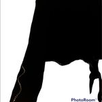 Mach & Mach COPY - Black Crystal Embellished Trim Blazer Jacket Photo 3