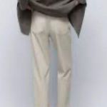 ZARA Faux Leather High Waisted Pants NWT Photo 8