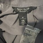 White House | Black Market  Dress Womens 0P Gray Shimmer Mini Quiet Luxury Modest Photo 4