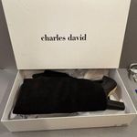Charles David  women’s devil boots size 9 black suede excellent condition Photo 0