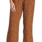 Joie  Daltona Cheetah Print Dress Pants Size M NEW NWT Photo 0