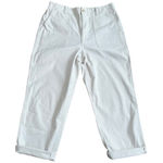 Jenni Kayne $325 Ranger Trouser Relaxed Army Pants in Light Tan, Cream, Size 10 Photo 0