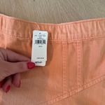 Aerie NWT  Orange Denim Skirt Photo 2
