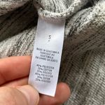 Aerie Oversized Long Sleeve Crew Neck Top Sweater Striped Size S Grey Layering Photo 9