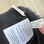 Madewell  Black Rigid Denim A-Line Mini Skirt Lunar Wash Cutout Edition Photo 13