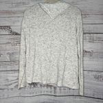 Michael Stars  Grey Cowl Neck Button Neck Sweater Sm Photo 2