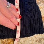 Banana Republic  Cableknit Sweater Top Buttons Blue Small S Photo 6