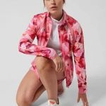 Athleta  Run with it Jacket Full Zip Painted Energy Coral size XXS Photo 1