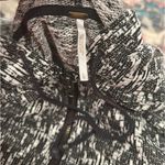 Free People  SANTA FE BLACK WHITE KIMONO ZIPPERED OVERSIZED HOODIE LARGE L Photo 10