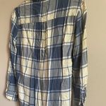 Abercrombie & Fitch blue plaid womens shirt Photo 4