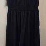 London Times {14} NWT  Deep Navy Cropped Pant Romper Wide Leg Photo 1