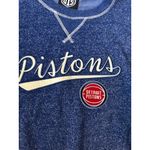 Detroit Pistons women’s Blue Crewneck Sweatshirt XL Photo 3