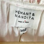 Hemant and Nandita Brio Maxi Dress in White Size Medium Photo 9