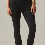 American Giant Ponte Kick Flare Cropped Pant‎ Black 4 Photo 0