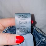 Just Black  Medium Wash Denim Mid Rise Frayed Hem Ankle Length Jeans size 24 Photo 4