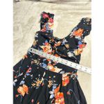 House of Hartlow Women's Size Small Black Floral One Piece Romper Shorts Photo 4