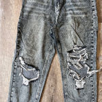 SheIn Women's distressed/destroyed black acid wash jeans size M Photo 0