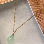 Mint Green Pendant Necklace Photo 0
