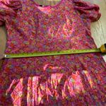 Laura Ashley Vintage 80s  Floral Button Front Cottagecore Cotton Dress Size 12 Photo 6