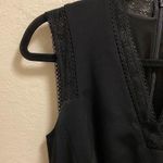 Kobi Halperin Black Silk Adena Sleeveless Lace Trim A Photo 4