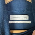 Urban Outfitters  Teal Blue Ribbed Turtleneck Long Sleeve Bodycon Mini Dress XS Photo 3