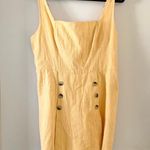 Urban Outfitters Yellow Buttoned Skort Romper Photo 1