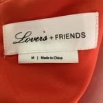 Lovers + Friends  Cleo Red Ruffle Midi Dress Photo 13