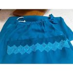 Amoureuse cami and pants sleepwear pajama set feminine plus size 1x Green Photo 5