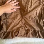 Nation Ltd Brown Tiered Dalia Victorian Dress Women's Size Small Photo 4