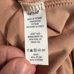 Aerie  Wrap Full Coverage One Piece Swimsuit Medium Long Women’s Leopard 2369 Photo 5