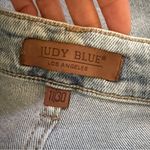 Judy Blue  Pull On Denim Joggers High Waist Drawstring  Jeans Size 11/30 Photo 3
