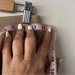 Boutique GILLI 2 piece‎ knit striped Sweater Skirt Set Women’s SIZE MEDIUM Tan Photo 6