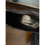 Andrew Geller  Mary Jane Brown Leather Upper 8 M 3” Heel Lace Up Ankle Boots Photo 2