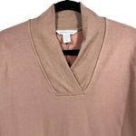 Athleta Clarity Size XS Brown V Neck Pullover Sweatshirt Long Sleeve Athleisure Photo 4