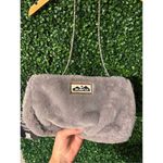 KAVU  Stone Gray NWT So Fluffy Long Strap Bag Photo 1