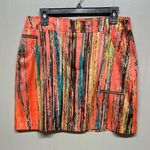 Jamie Sadock Orange Yellow Mini Skorts Casual Size 12 Photo 0