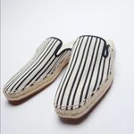 ZARA ✨ Cream Low Heel Fabric Mule Flats✨ Photo 1