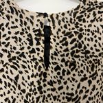ZARA  NWOT Cheetah Print Pleated Maxi Dress Size Small Photo 5