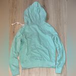 PINK - Victoria's Secret  blue green white hoodie hooded sweatshirt sweater Photo 1