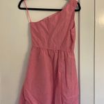 J.Crew Pink One Shoulder Bubble Mini Dress Photo 5