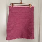 Tibi vintage wool pink checkered mini skirt Photo 1